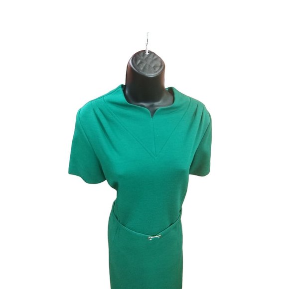 Late 70's - 80's Union Made 2 Piece Dress Set - Picture 8 of 11